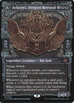 Aclazotz, Deepest Betrayal (Showcase) M The Lost Caverns of Ixalan Foil NM - Image 1