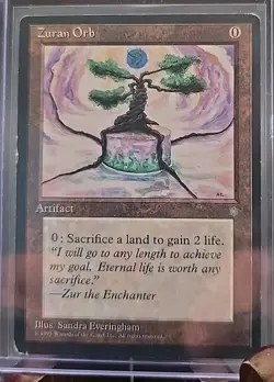 Zuran Orb Ice Age MTG Regular Heavily Played - Image 3