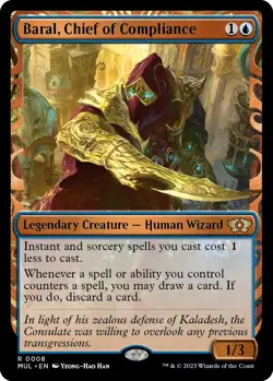 MTG Foil - Baral, Chief of Compliance - 8 / NM / English - Image 1