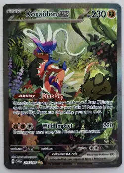 POKEMON TCG KORAIDON EX (SPECIAL ILLUSTRATION RARE) 247/198 S&V BASE SET + - Image 1
