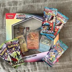 Pokemon TCG Prismatic Evolutions Box Booster Packs - 5 Japanese - Image 1
