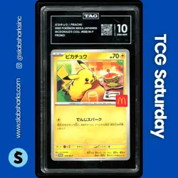 2025 POKEMON MCDONALD'S COLLECTION PROMO JP #020 PIKACHU TAG 10 - Image 1