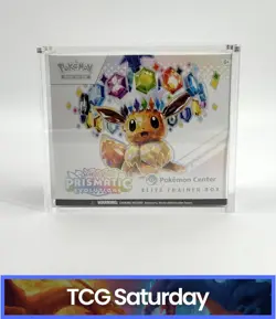 POKEMON PRISMATIC EVOLUTIONS POKEMON CENTER ELITE TRAINER BOX ETB SEALED - Image 1