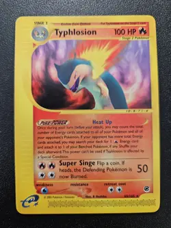 Pokemon Expedition Typhlosion Non-Holo Rare 65/165 NEAR MINT - Image 1