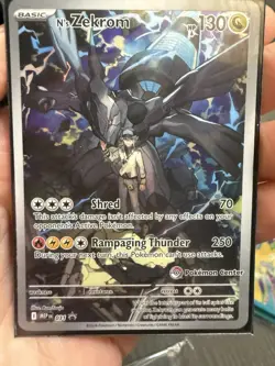 N's Zekrom 031 Ascended Heroes Promo Pokemon Center Stamped - Image 1