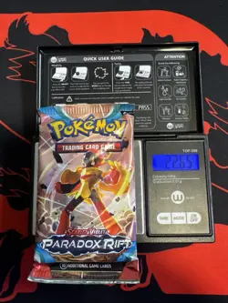 22.65g HEAVY - Pokemon TCG S&V Paradox Rift Booster Pack Sealed / Semi GoDU - Image 1