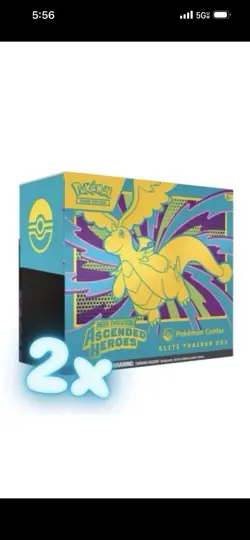 Ascended Heroes Pokemon Center Elite Trainer Box 2X (ETB) - Image 5