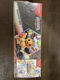 Pokemon Prismatic Evolutions Surprise Box And Booster Bundle Sealed - Image 1
