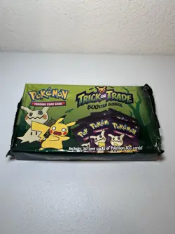 Pokemon TCG Trick or Trade BOOster Bundle - 50 Mini Packs Inside Sealed 820650852572 - Image 1