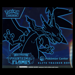 Phantasmal Flames Pokemon Center Exclusive Elite Trainer Box ETB Factory Sealed - Image 1