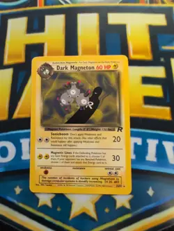 Pokemon Team Rocket-Dark Magneton #28/82 Non-Holo NM - Image 1