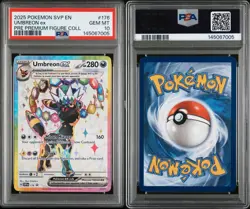 Pokemon Umbreon EX SVP 176 Premium Figure Collection Black Star Promo PSA 10 - Image 2