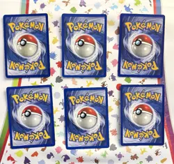 Vintage Pokemon Holo Lot Of 6 LP To MP - Image 2