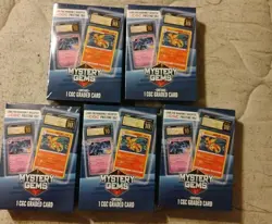 Pokemon TCG Mystery Gems CGC Graded Slab Factory Sealed - NEW 2026 Lot Of 5 - Image 1
