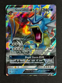 Gyarados GX 18/111 Crimson Invasion Ultra Rare Pokemon TCG NM/Near Mint - Image 1