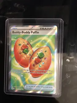 Buddy-Buddy Poffin 167/132 Me01: Mega Evolution Holo Pokemon TCG -NM - Image 1