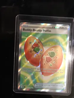 Buddy-Buddy Poffin 167/132 Me01: Mega Evolution Holo Pokemon TCG -NM - Image 2