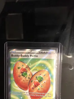 Buddy-Buddy Poffin 167/132 Me01: Mega Evolution Holo Pokemon TCG -NM - Image 5