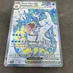 Gyarados EX 225/198 Pokemon Scarlet & Violet SV Pokemon TCG Base Set NM - Image 1