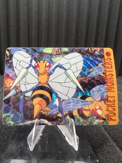 Pokemon Vintage Pocket Monsters Vending HOLO Prism Sticker Bandai 1999 Nintendo - Image 1