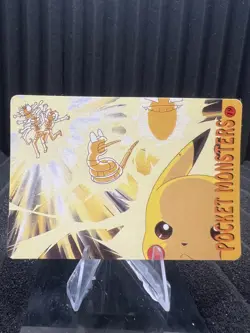 Pokemon Vintage Pocket Monsters Vending HOLO Prism Sticker Bandai 1999 Nintendo - Image 2
