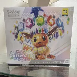 Pokemon Scarlet & Violet Prismatic Evolutions Elite Trainer Box Eevee English - Image 1