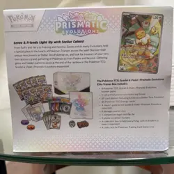 Pokemon Scarlet & Violet Prismatic Evolutions Elite Trainer Box Eevee English - Image 2