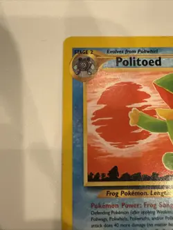 Pokemon Politoed 27/75 Neo Discovery - Image 2