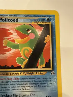 Pokemon Politoed 27/75 Neo Discovery - Image 5