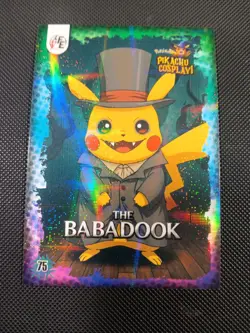 The Babadook (Pikachu) #75 - Galaxy Holo - Electric Pikachu Cosplay - Pokemon - Image 1