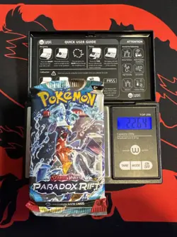 22.64g HEAVY - Pokemon TCG S&V Paradox Rift Booster Pack Sealed / Semi GoDU - Image 1