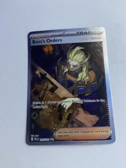 Pokemon TCG Boss's Orders Trainer Special Illustration Rare 265/193 NM - Image 1