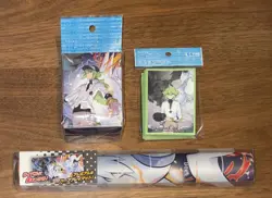 Pokemon Center Japan Card Sleeves & Deck Box Case & Playmat Reshiram Zekrom N - Image 1