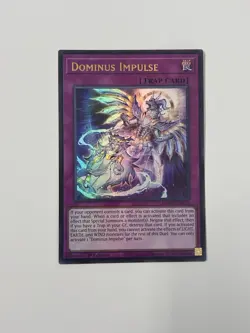 Yugioh! 1x Dominus Impulse MZMU-EN126 Ultra Rare 1st Ed NM - Image 1