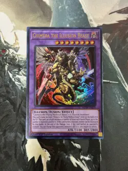 Yugioh Chimera The Illusion Beast Ultra Rare MP24 - Image 1