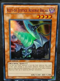 Yu-Gi-Oh! Ally of Justice Reverse Break HA02-EN050 SR MP - Image 1