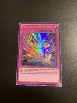 Yugioh Magicians' Defense MVP1-EN028 Ultra Rare 1st Edition LP - Image 1