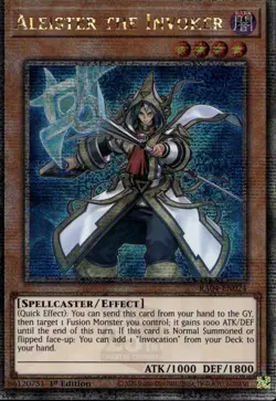 Aleister the Invoker 1st Ed Quarter Century RA04-EN024 Yu-Gi-Oh! - Image 1
