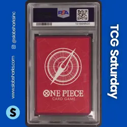 2025 ONE PIECE 2ND ANNIVERSARY SET #OP09-001 SHANKS LEADER PSA 10 - Image 2
