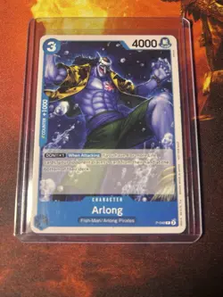 One Piece CCG Arlong P-048 Character 4000 Power 3 Cost Counter +1000 - Image 1
