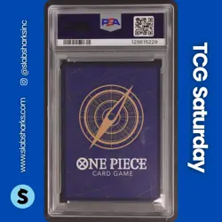 2025 ONE PIECE 2ND ANNIVERSARY SET #OP09-004 SHANKS PSA 10 - Image 2