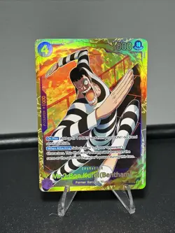 One Piece TCG Mr.2 Bon Kurei (Bentham) EB01-061 SEC PRB02 Secret Rare English - Image 1