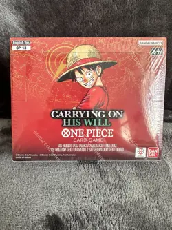 One Piece OP-13 Carrying on His Will New Booster Box English Sealed! Case Fresh - Image 1