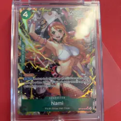Nami Alternate Art Foil OP14-031 The Azure Sea's Seven One Piece - Image 3