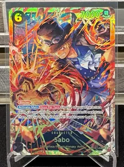 One Piece - Carrying on His Will - Sabo Alt Art - OP13-120 SEC - Image 1
