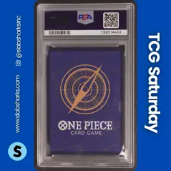 2024 ONE PIECE EB01 #EB01-006 TONY TONY. CHOPPER MANGA ALTERNATE ART PSA 10 - Image 2