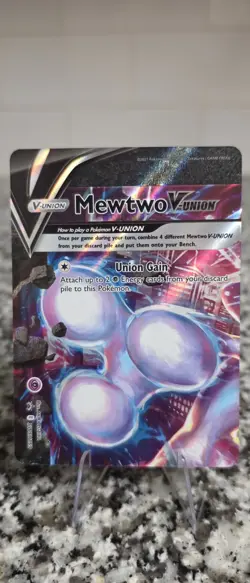 Pokemon Mewtwo V-UNION Holo SVASH 4 Card Lot Akira Egawa English - Image 1