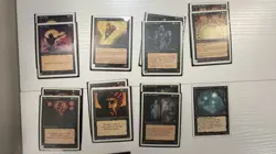 Magic: The Gathering Black, Red & Artifact Cards Lot - Bad Moon, Ball Lightning - Image 3