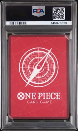 2025 ONE PIECE JAPANESE LIMITED CARD COLLECTION VOL.1 #001 MONKEY D LUFFY PSA 10 - Image 2