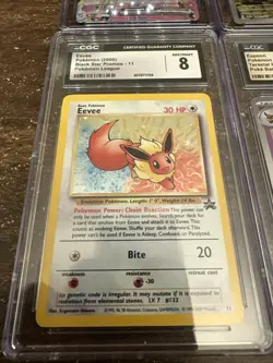 Pokemon CGC Graded Lot of 8 Slabs Cards Promo Eevee Charizard Pristine Reshiram - Image 2